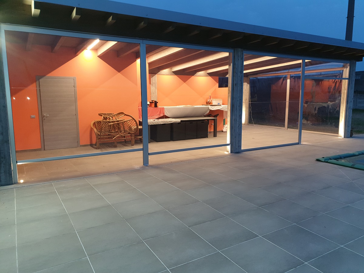 TENDE IN PVC TRASPARENTE